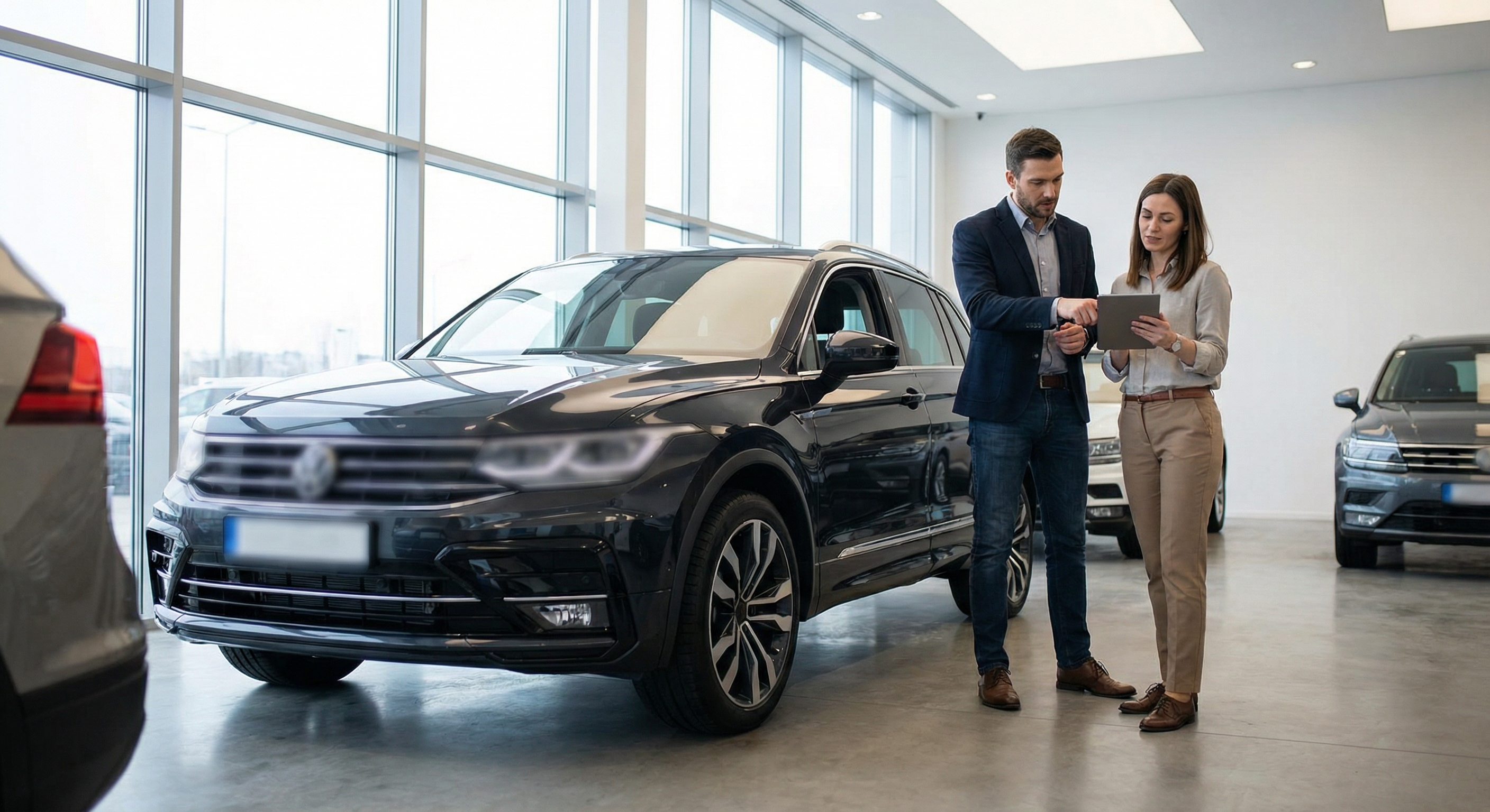 Atendimento consultivo em showroom